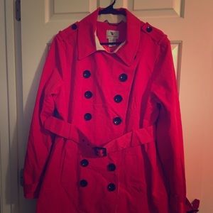Red Trenchcoat